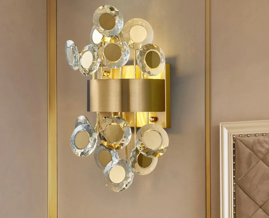 Round kristály falikar.