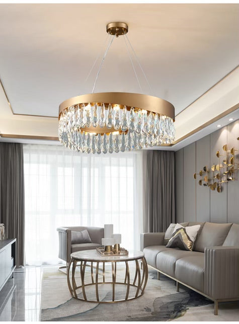 Waves kristály csillár.