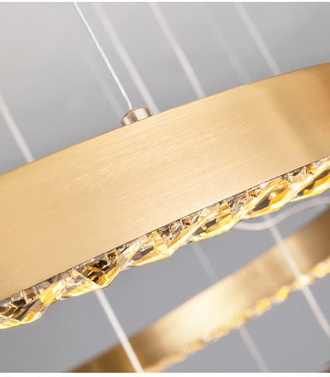 Ring kristály függeszték.