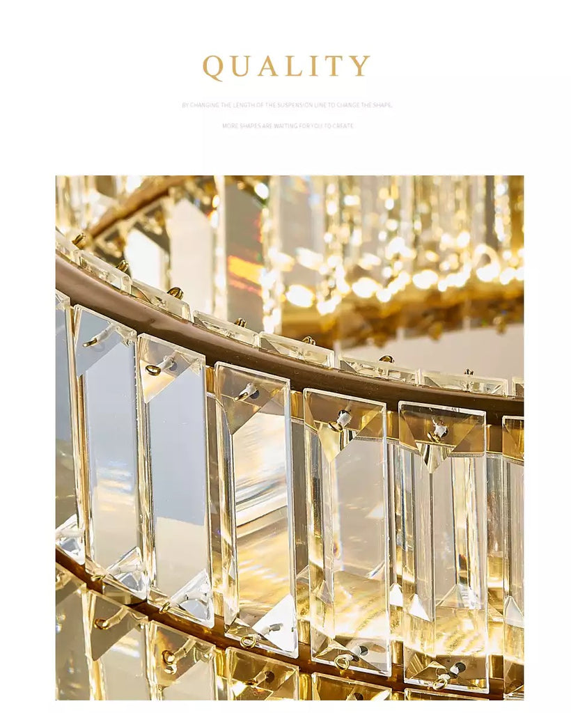 Hoop mennyezeti kristály csillár.