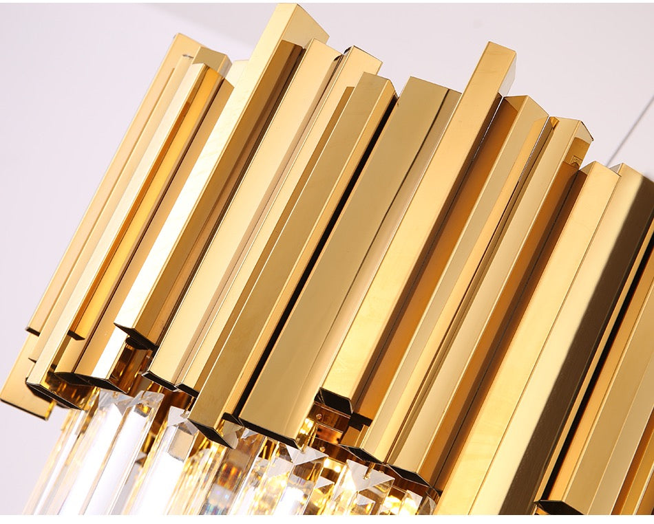 Zigzag kristály függeszték.