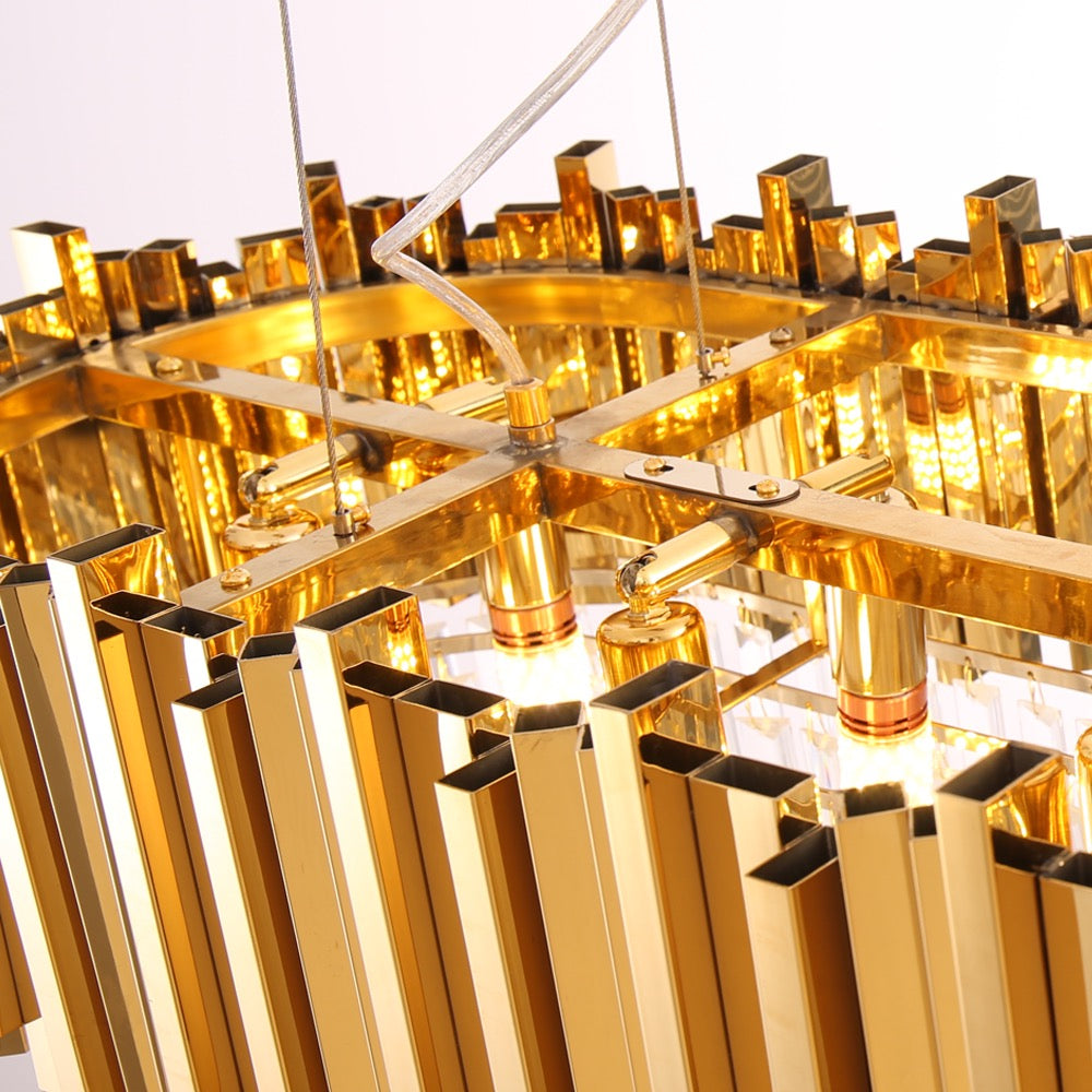 Zigzag kristály függeszték.