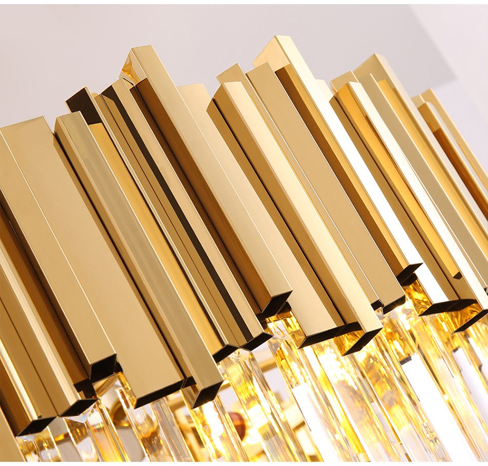 Zigzag kristály függeszték.